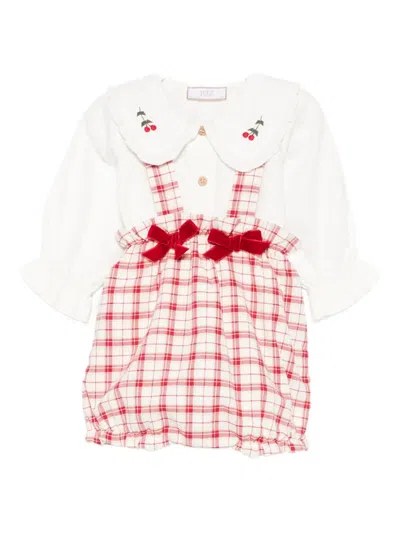 Paz Rodriguez Babies' Plaid Shorts (set Of Two) In Multi