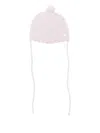 Paz Rodriguez Pom-pom Scalloped Beanie In Pink