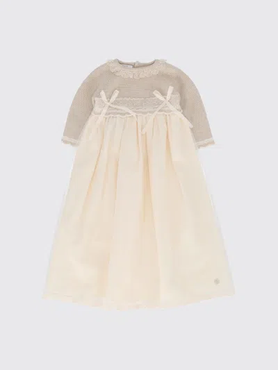 Paz Rodriguez Babies'  Romper Kids Color Brown In Neutral