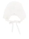 Paz Rodriguez Scalloped-edge Bonnet In White