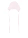 Paz Rodriguez Scalloped-edge Wool Bonnet In Pink