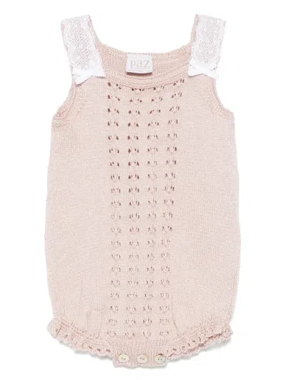 Paz Rodriguez Babies' Seran Body In Pink