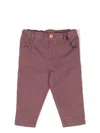 Paz Rodriguez Slim-cut Chino Trousers In Purple