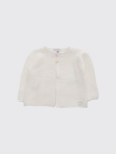 Paz Rodriguez Babies'  Sweater Kids Color Yellow Cream In White
