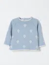 Paz Rodriguez Knit Newborn Pullover "verne" In Blau