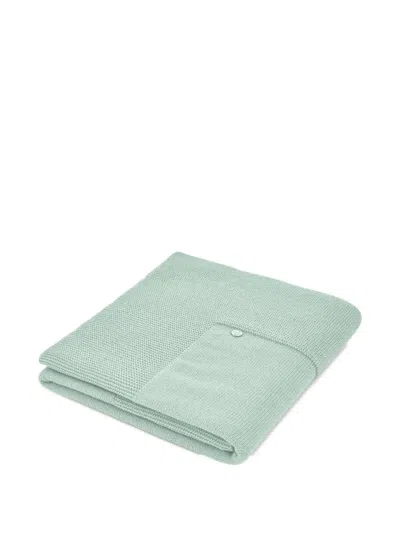 PAZ RODRIGUEZ TEXTURED-DETAIL BLANKET