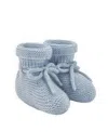 Paz Rodriguez Unisex Esencial Booties - Baby In Blue
