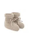 Paz Rodriguez Unisex Esencial Booties - Baby In Brown