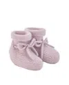 Paz Rodriguez Unisex Esencial Booties - Baby In Purple