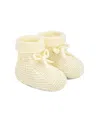 Paz Rodriguez Unisex Esencial Cotton Booties - Baby In Yellow