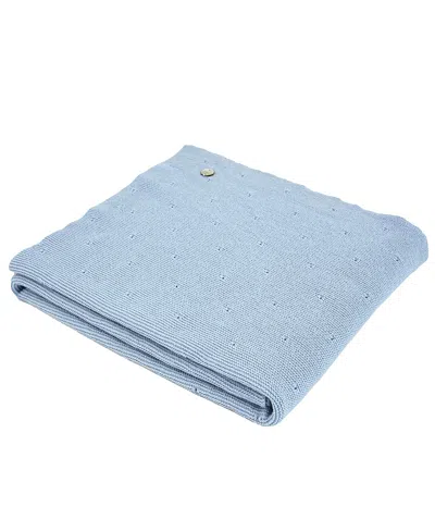 Paz Rodriguez Unisex Essentia V26 Blanket - Baby In Blue
