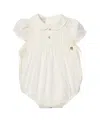 Paz Rodriguez Unisex Paz Ceremony Romper - Baby In Cream