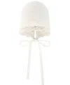 Paz Rodriguez Unisex Paz Knit Bonnet - Baby In Cream/beige