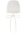 Paz Rodriguez Unisex Paz Oi 25-26 Bonnet - Baby In White
