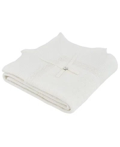 Paz Rodriguez Unisex Paz V26 Shawl - Baby In White
