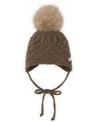 Paz Rodriguez Unisex Pompon Cap - Baby In Brown