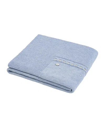 Paz Rodriguez Unisex Val Blanket - Baby In Blue