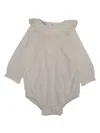 Paz Rodriguez Verdi Bodysuit In Beige