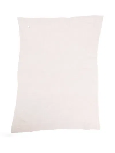 Paz Rodriguez Wool Baby Blanket In Brown