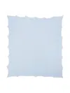 Paz Rodriguez Knitted Blanket In Blue