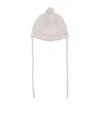 Paz Rodriguez Wool Knit Hat In Neutral