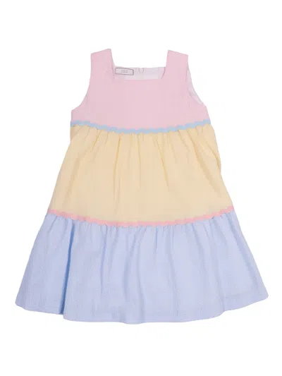 Paz Rodriguez Kids'  Woven Newborn Dress "candy" In Multi