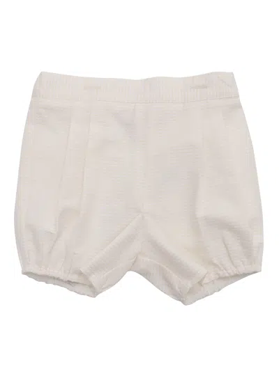 Paz Rodriguez Woven Newborn Short "paz V25" In White