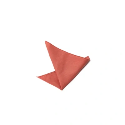 Pazar Studio Set Of 4 Pocket Napkins In Coral