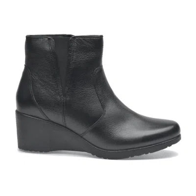 Pre-owned Pazstor Leather Jambu Boots For Women In Black