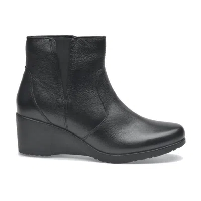 Pazstor Leather Jambu Boots In Black