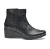 Pazstor Leather Jambu Boots In Black In Black