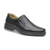 PAZSTOR MEN'S LAMBSKIN MOCASSIN TRADITIONAL MAX IN BLACK