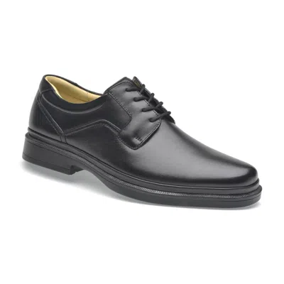 Pazstor Men's Lambskin Oxfords-traditional Max In Black