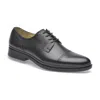 PAZSTOR MEN'S LEATHER OXFORDS CLASSIC IN BLACK