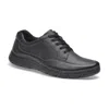 Pazstor Men's Leather Oxfords Rock In Black In Black