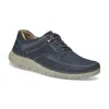 Pazstor Men's Oxfords Nubuck Rock In Blue In Blue