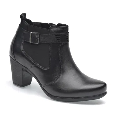 Pazstor Women's Lambskin Boots- Britany In Black