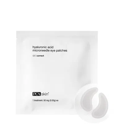 Pca Skin Hyaluronic Acid Microneedle Eye Patches- 1pack In White