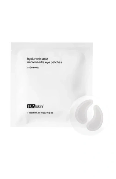 Pca Skin Hyaluronic Acid Microneedle Eye Patches In White