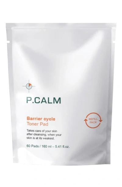 P.calm Barrier Cycle Toner Pad Refill Pack In Transparent