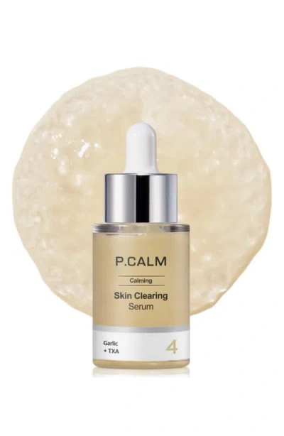 P.calm Garlic + Txa 4 Skin Clearing Serum In Transparent
