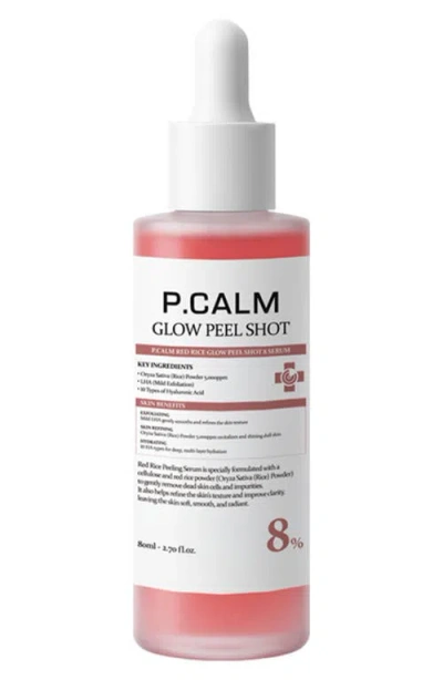 P.calm Red Rice Glow Peel Shot Serum In Transparent