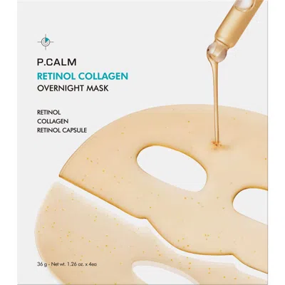 P.calm Retinol Collagen Overnight Mask In Transparent