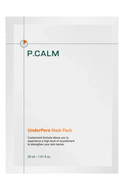 P.calm Underpore Sheet Mask Set In Transparent
