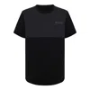 Pcfg Black / Grey Panelled Running Tee - Men In Black/grey