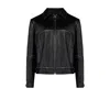 Pcfg Black Leather Jacket Stud Rocks Details Men In Black