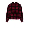 Pcfg Black / Red Your Itch Checked Hoody