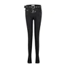 Pcfg Black Your Itch Two Belt Denim Pant In Black