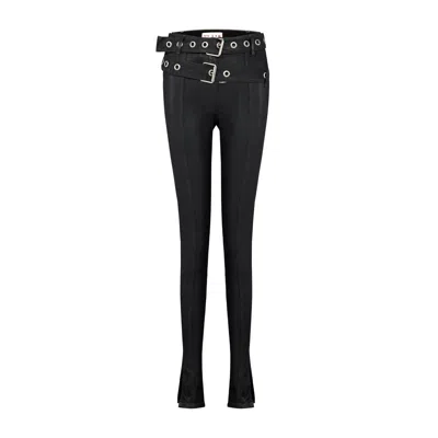 Pcfg Black Your Itch Two Belt Denim Pant