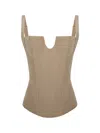 Pcfg Corset Top In Neutral